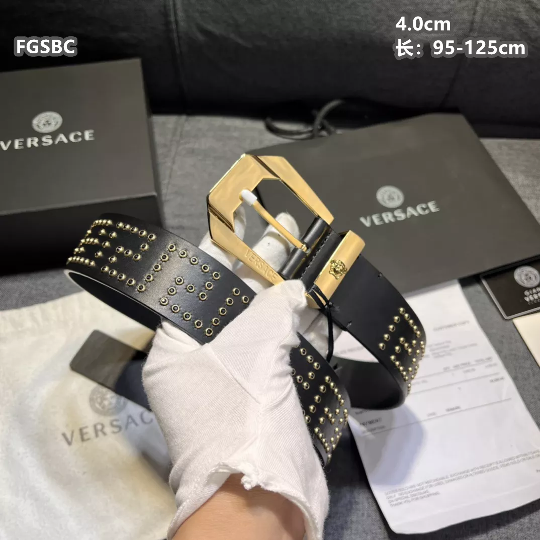 Breathable 2585 Versace AAA Quality Belts For Unisex
