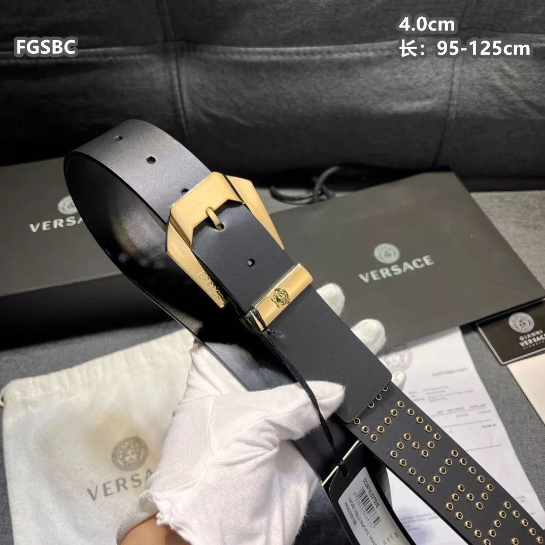 Breathable 2585 Versace AAA Quality Belts For Unisex