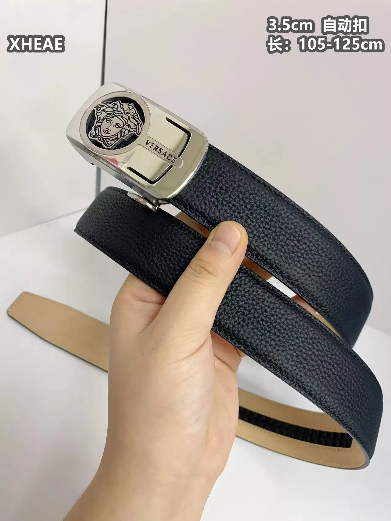 Breathable 2596 Versace AAA Quality Belts For Men