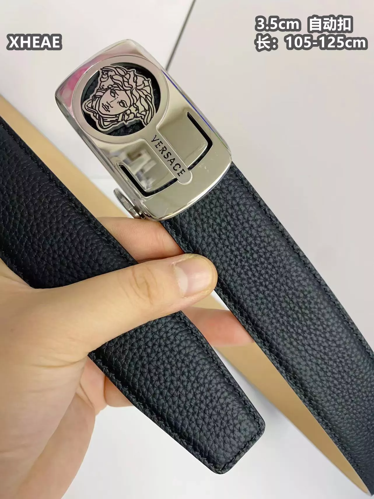 Breathable 2596 Versace AAA Quality Belts For Men