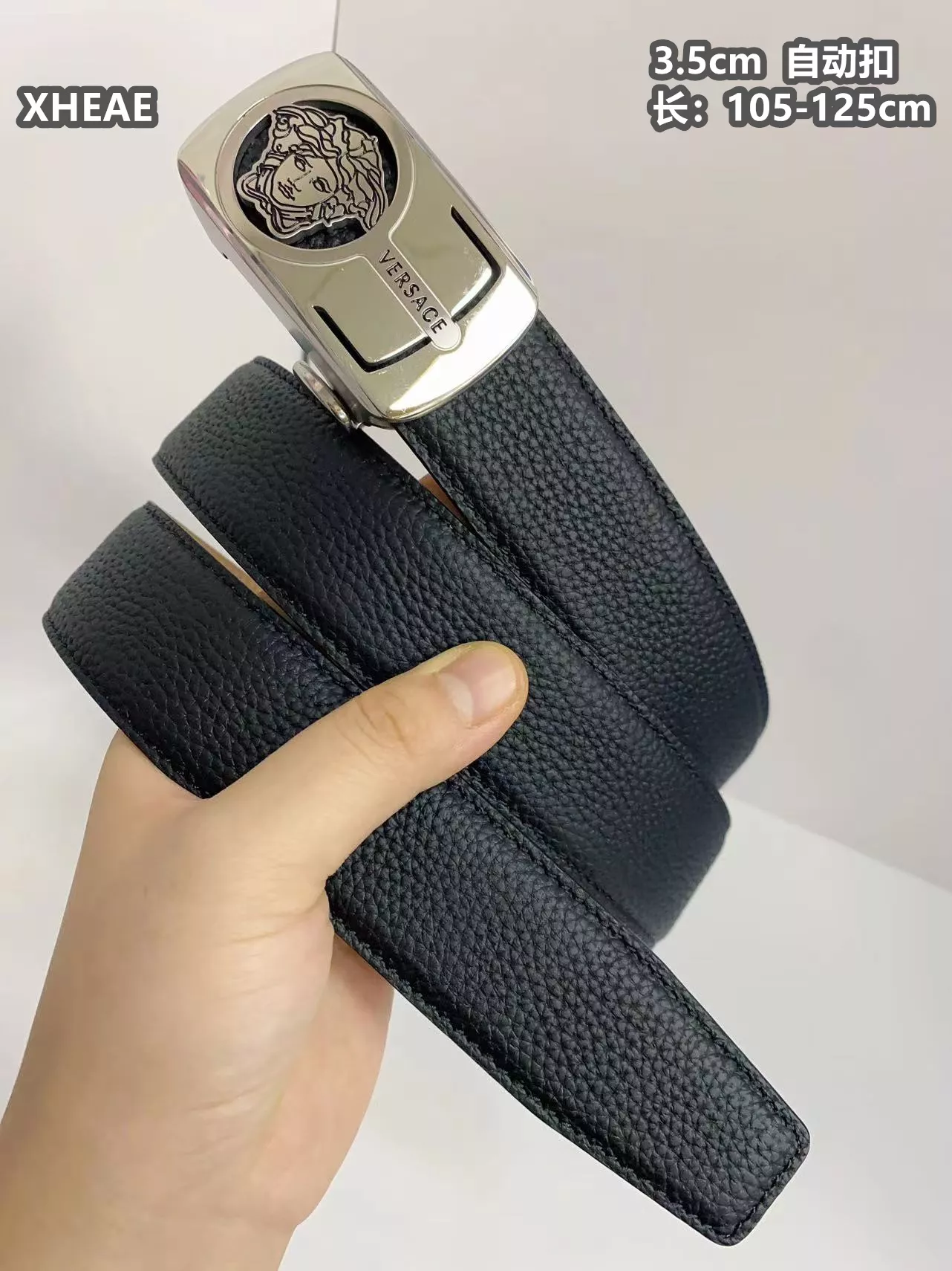 Breathable 2596 Versace AAA Quality Belts For Men