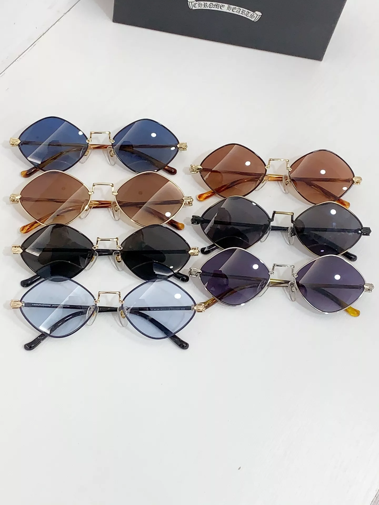 Breathable 2839 Chrome Hearts AAA Quality Sunglasses