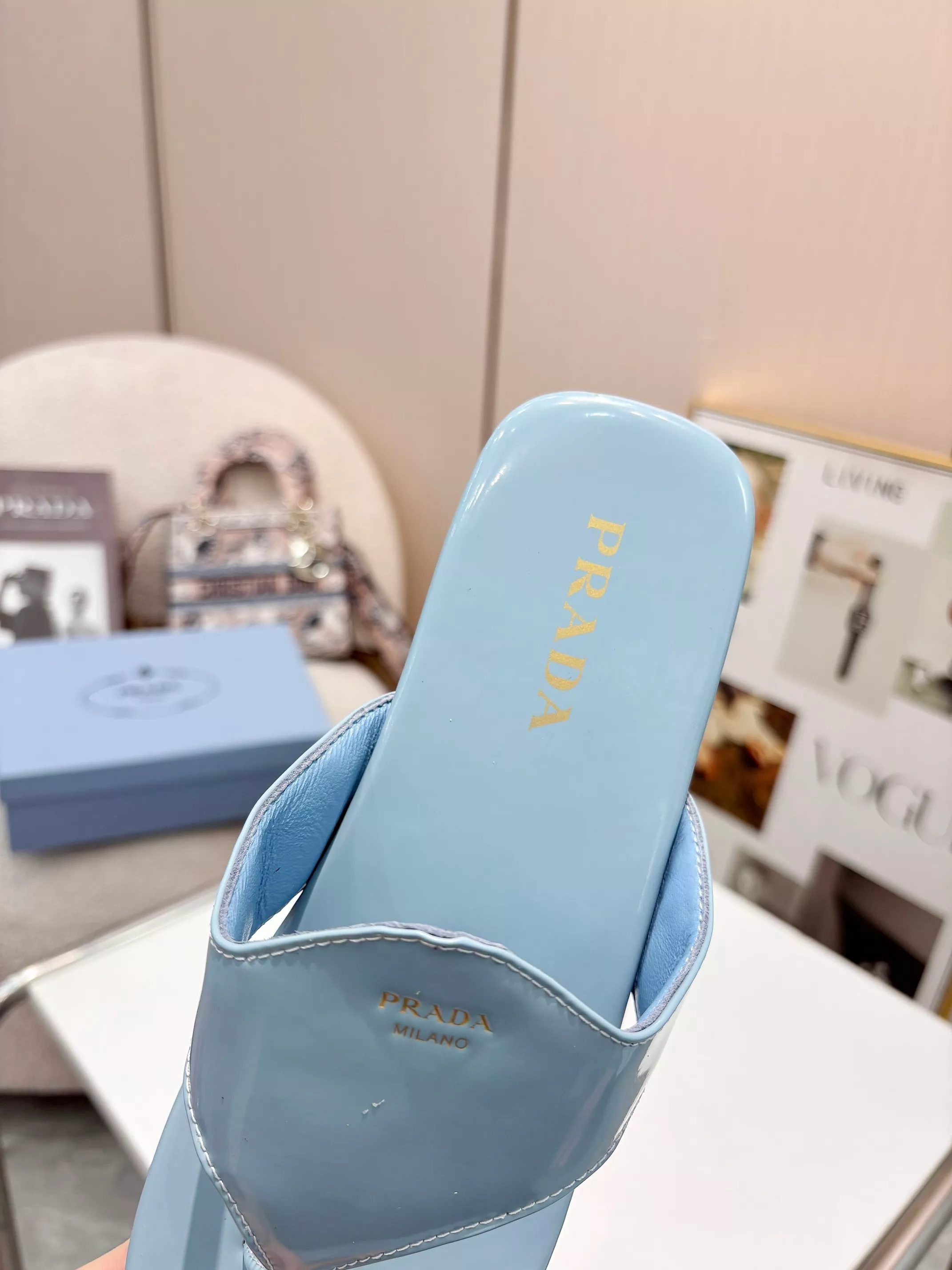 Breathable 3002 Prada Slippers For Women