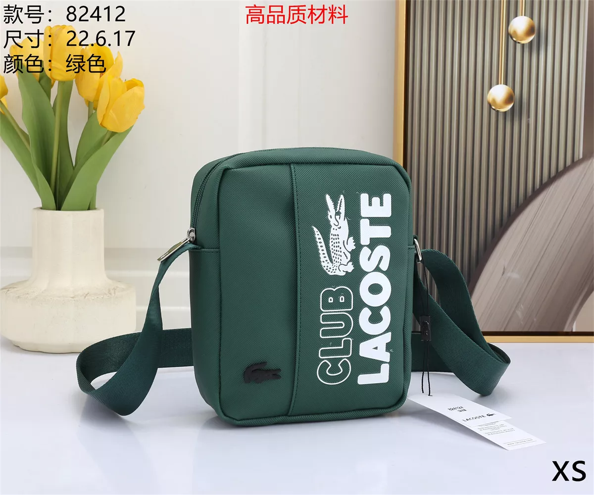 Breathable 3111 Lacoste Messenger Bags For Men