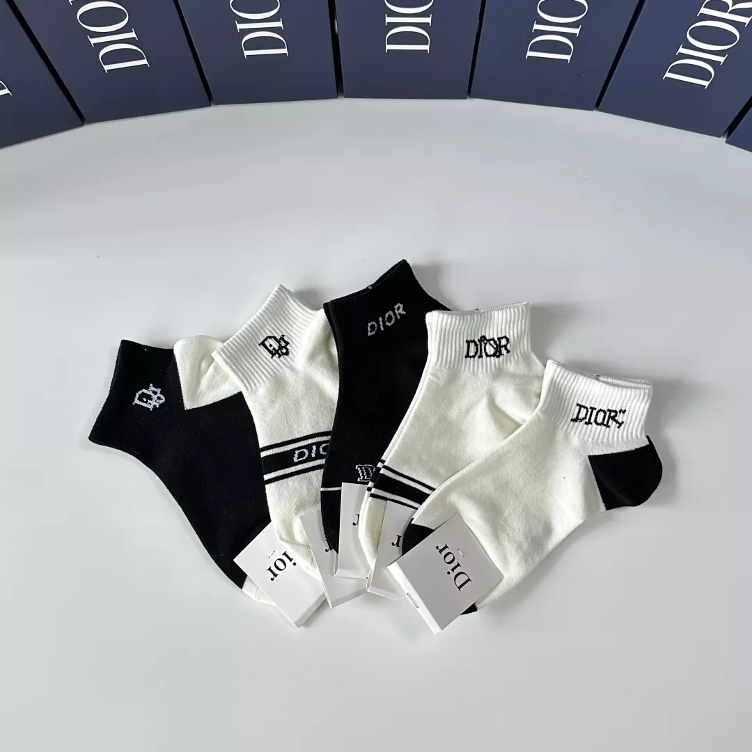 Breathable 3176 Christian Dior Socks
