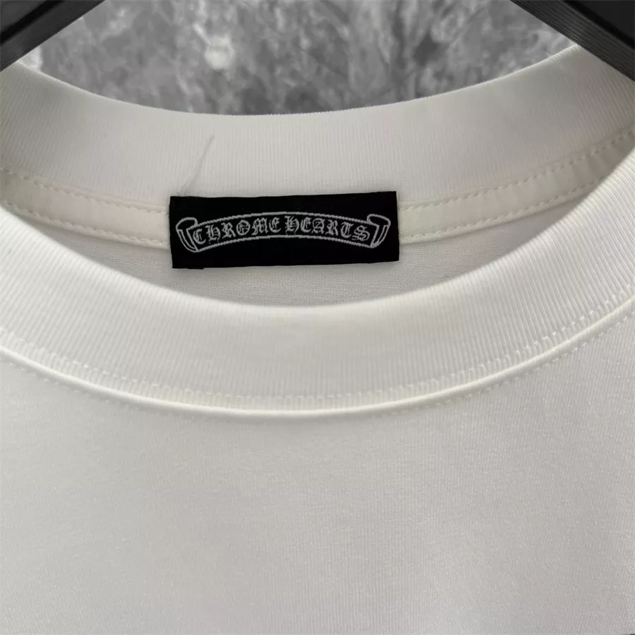 Breathable 3201 Chrome Hearts T-Shirts Short Sleeved For Unisex