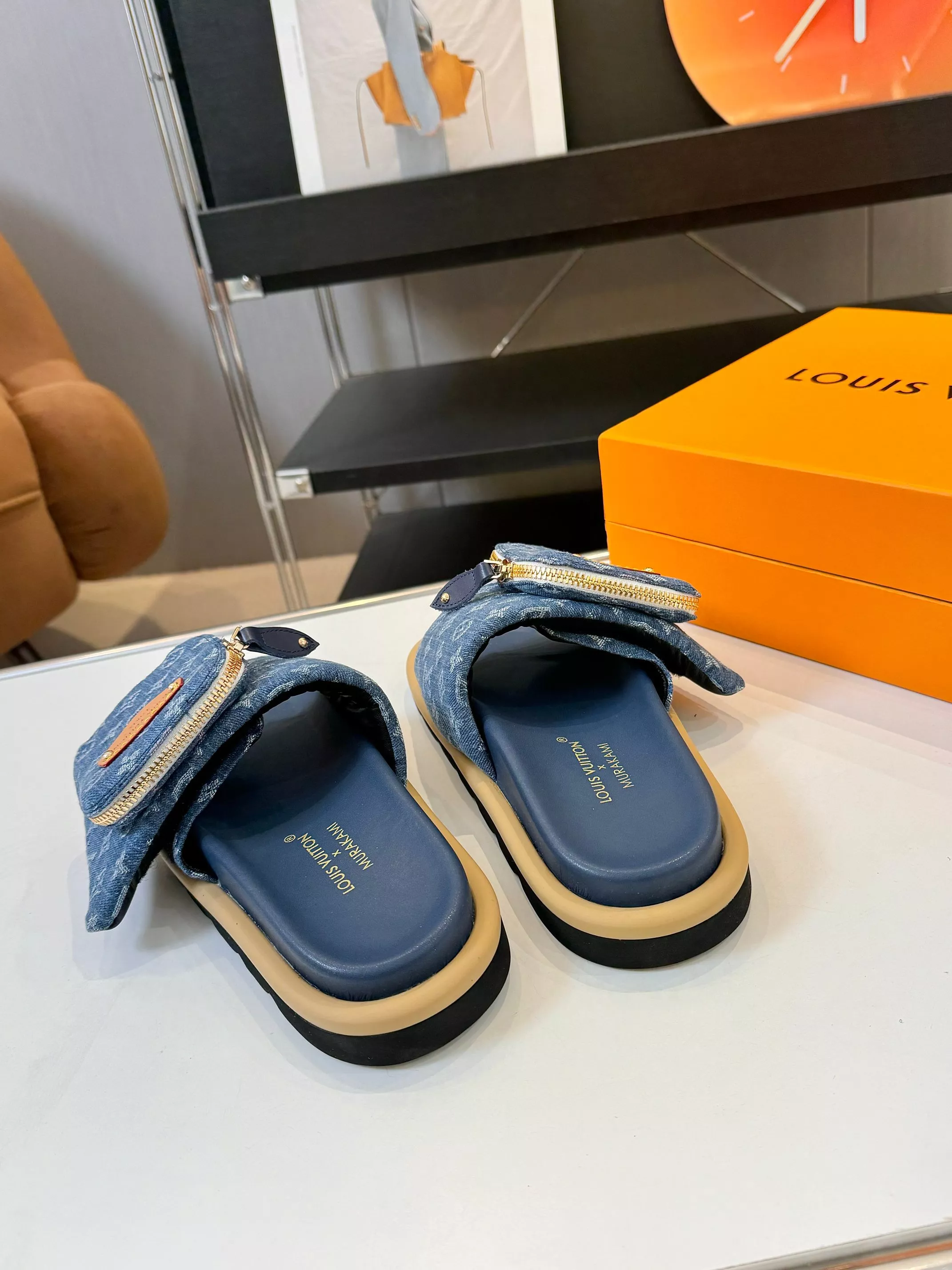 Breathable 3229 Louis Vuitton Slippers For Women