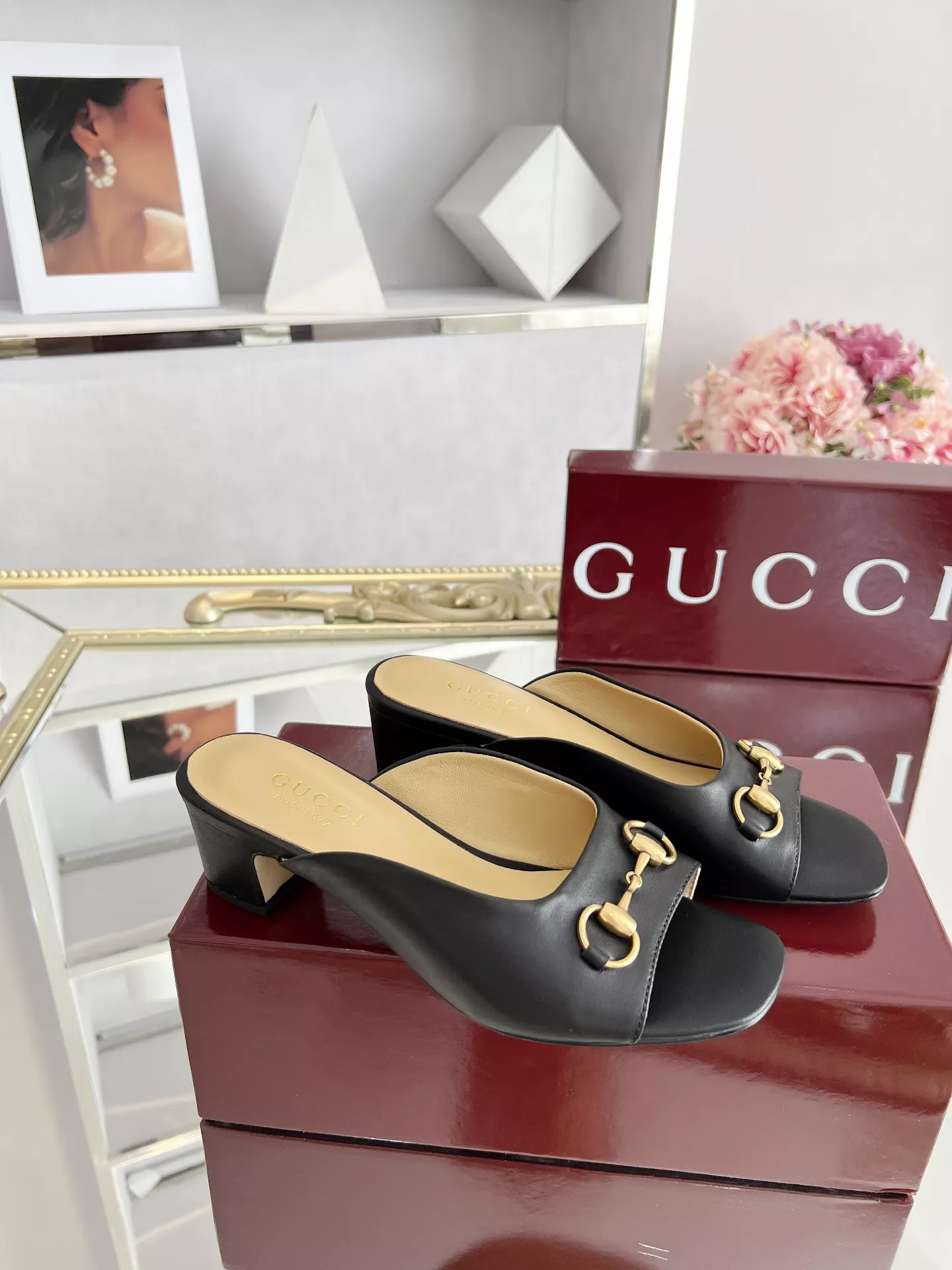 Breathable 328 Gucci Slippers For Women