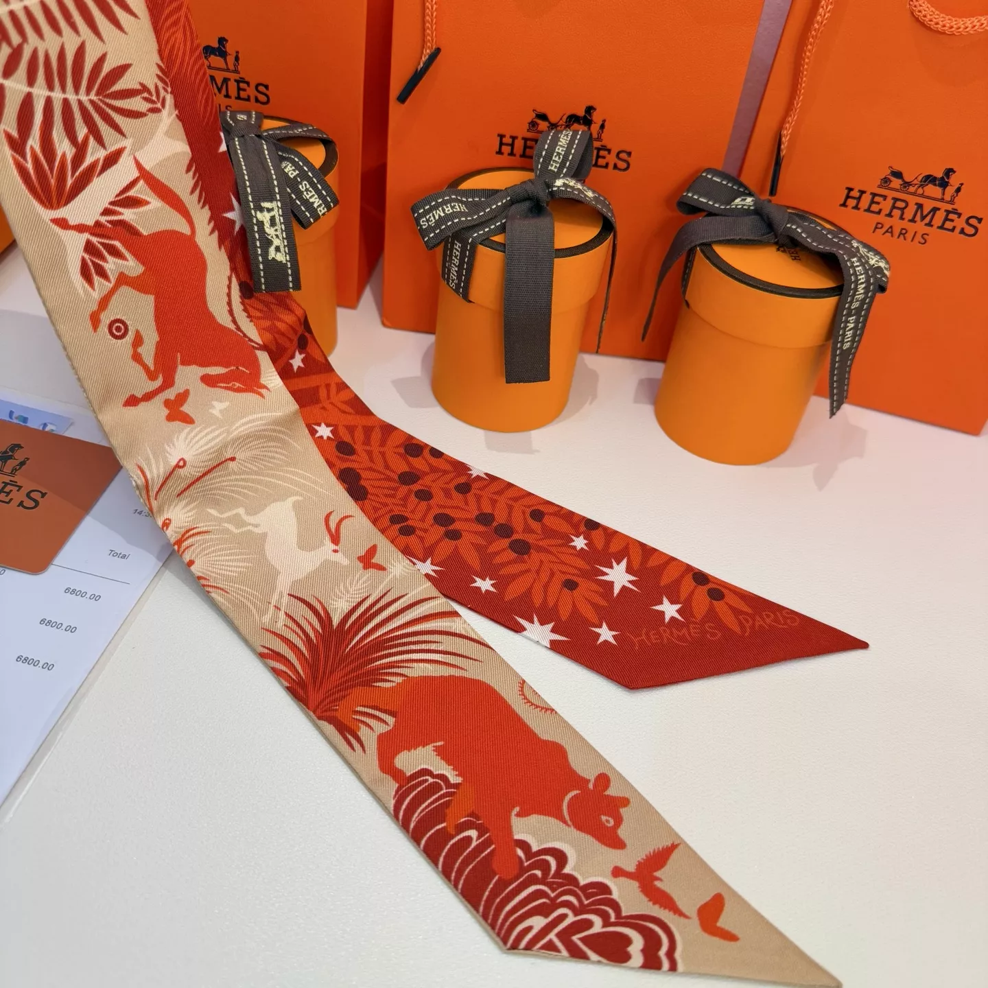 Breathable 3280 Hermes Silk Scarf