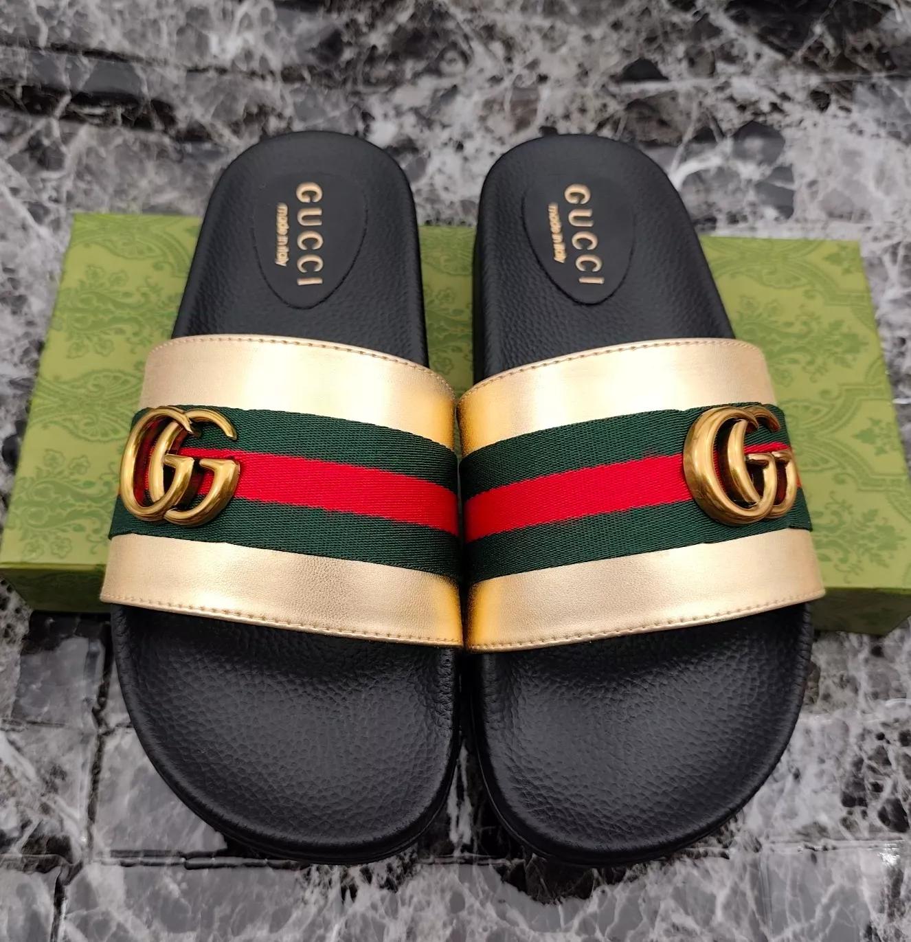 Breathable 3358 Gucci Slippers For Men