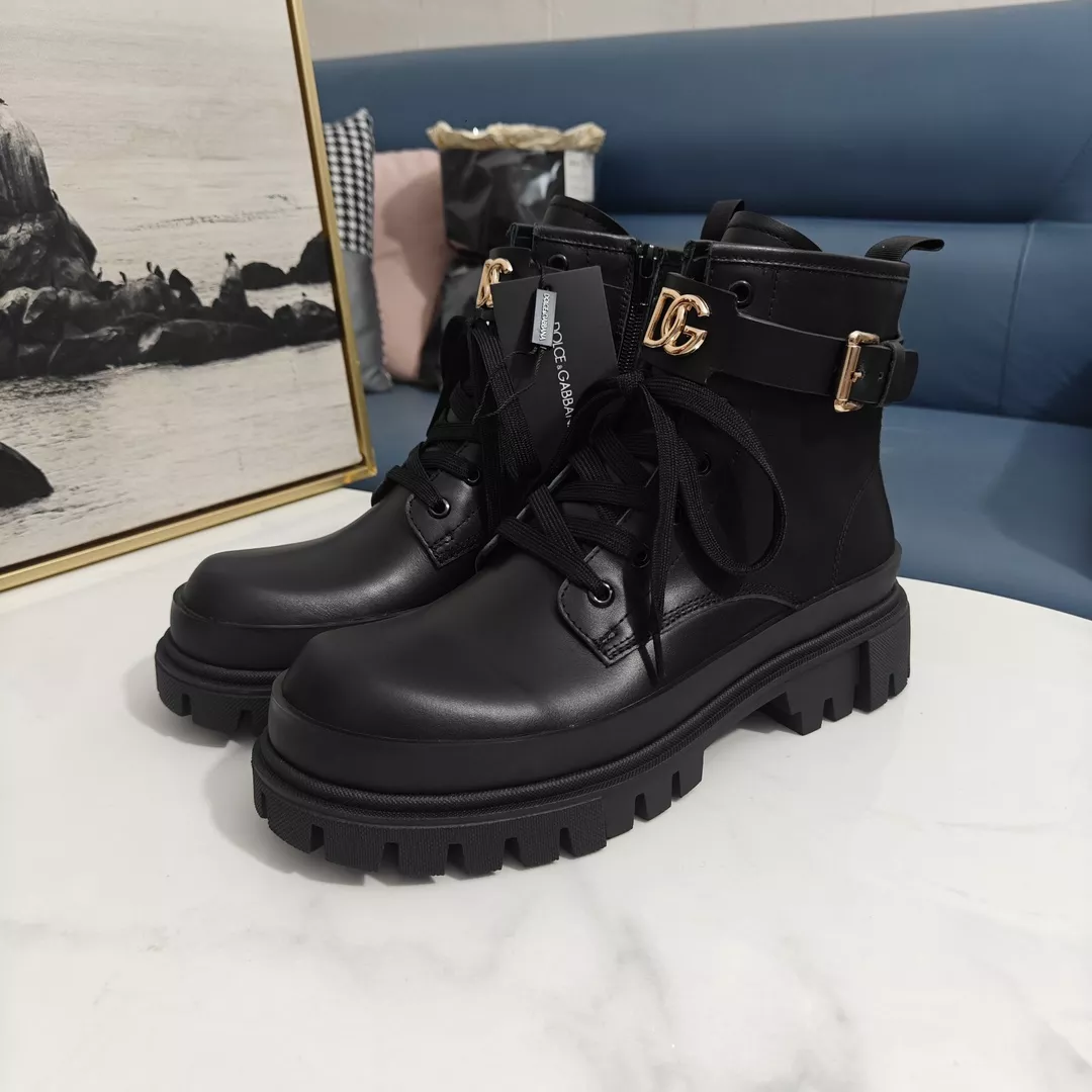 Breathable 3388 Dolce & Gabbana D&G Boots For Men