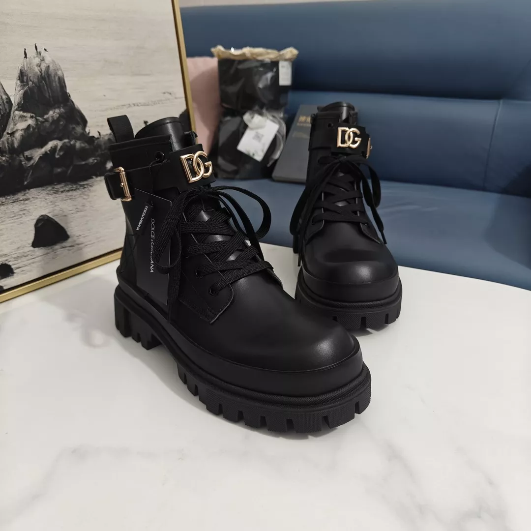 Breathable 3388 Dolce & Gabbana D&G Boots For Men