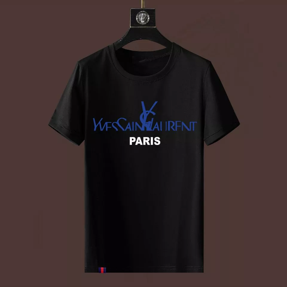 Breathable 3395 Yves Saint Laurent YSL T-shirts Short Sleeved For Men