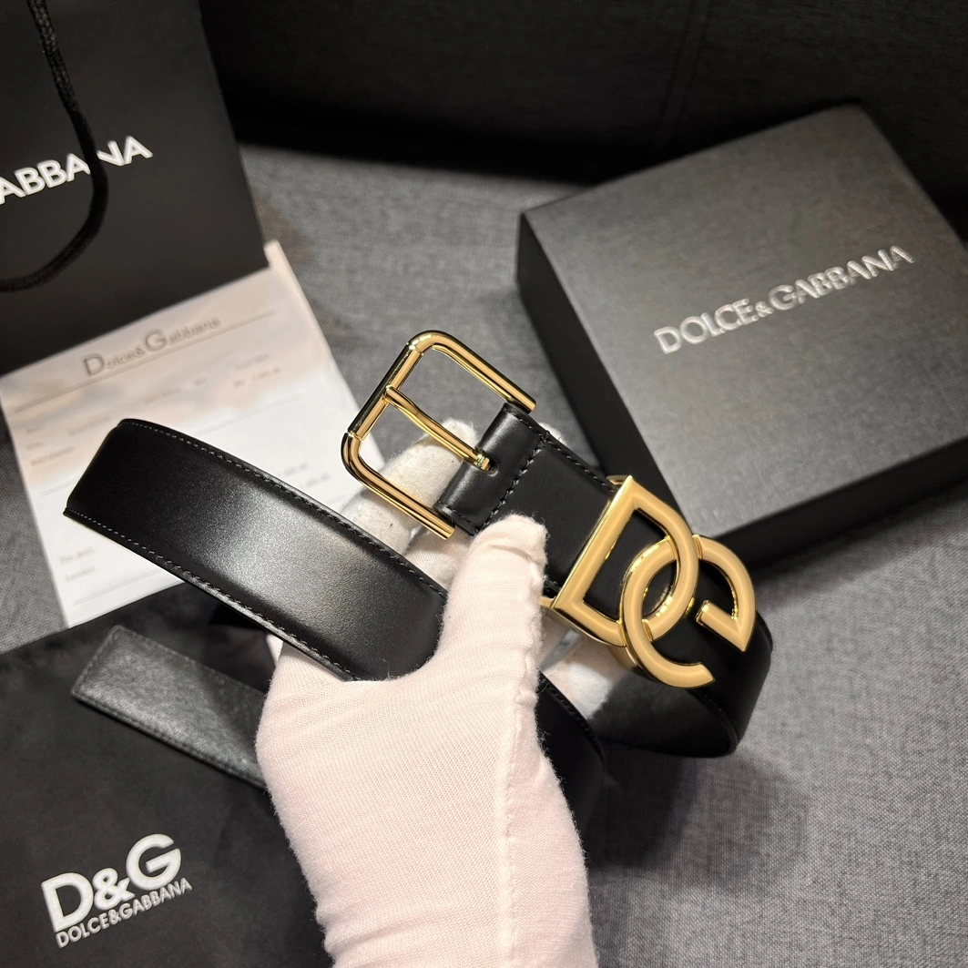 Breathable 3589 Dolce & Gabbana D&G AAA Quality Belts For Unisex