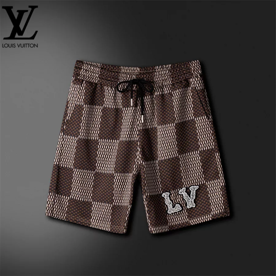 Breathable 3698 Louis Vuitton LV Tracksuits Short Sleeved For Unisex