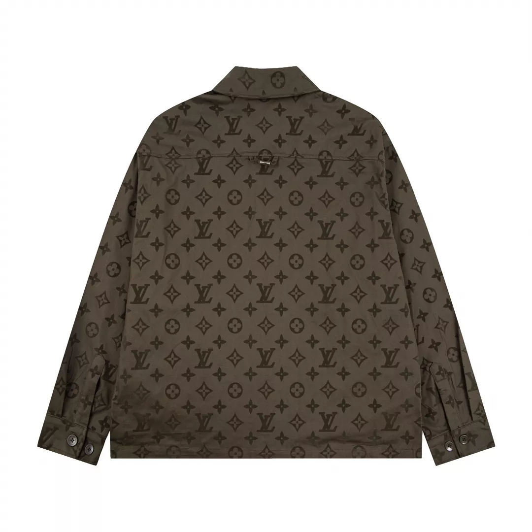 Breathable 3866 Louis Vuitton LV Shirts Long Sleeved For Unisex