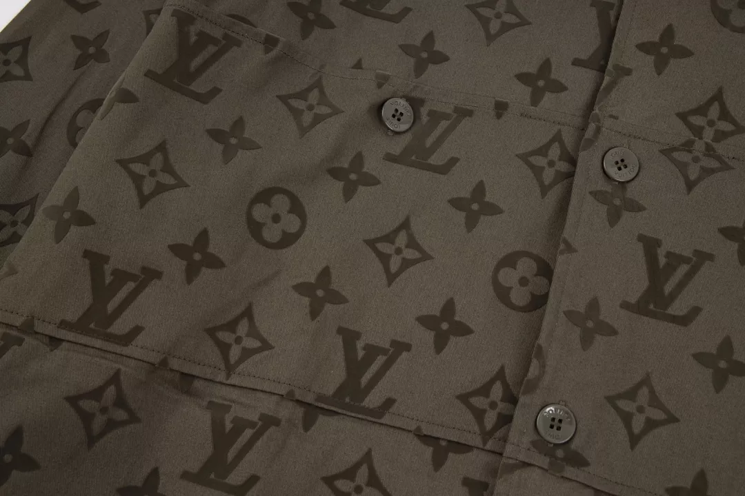 Breathable 3866 Louis Vuitton LV Shirts Long Sleeved For Unisex