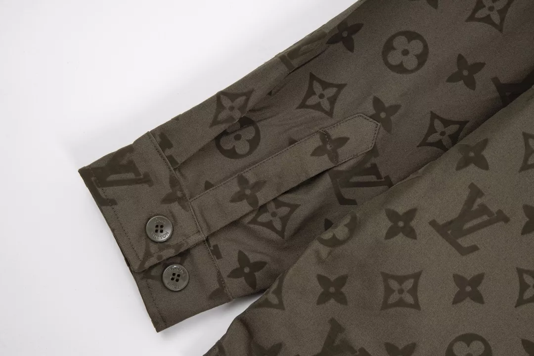 Breathable 3866 Louis Vuitton LV Shirts Long Sleeved For Unisex