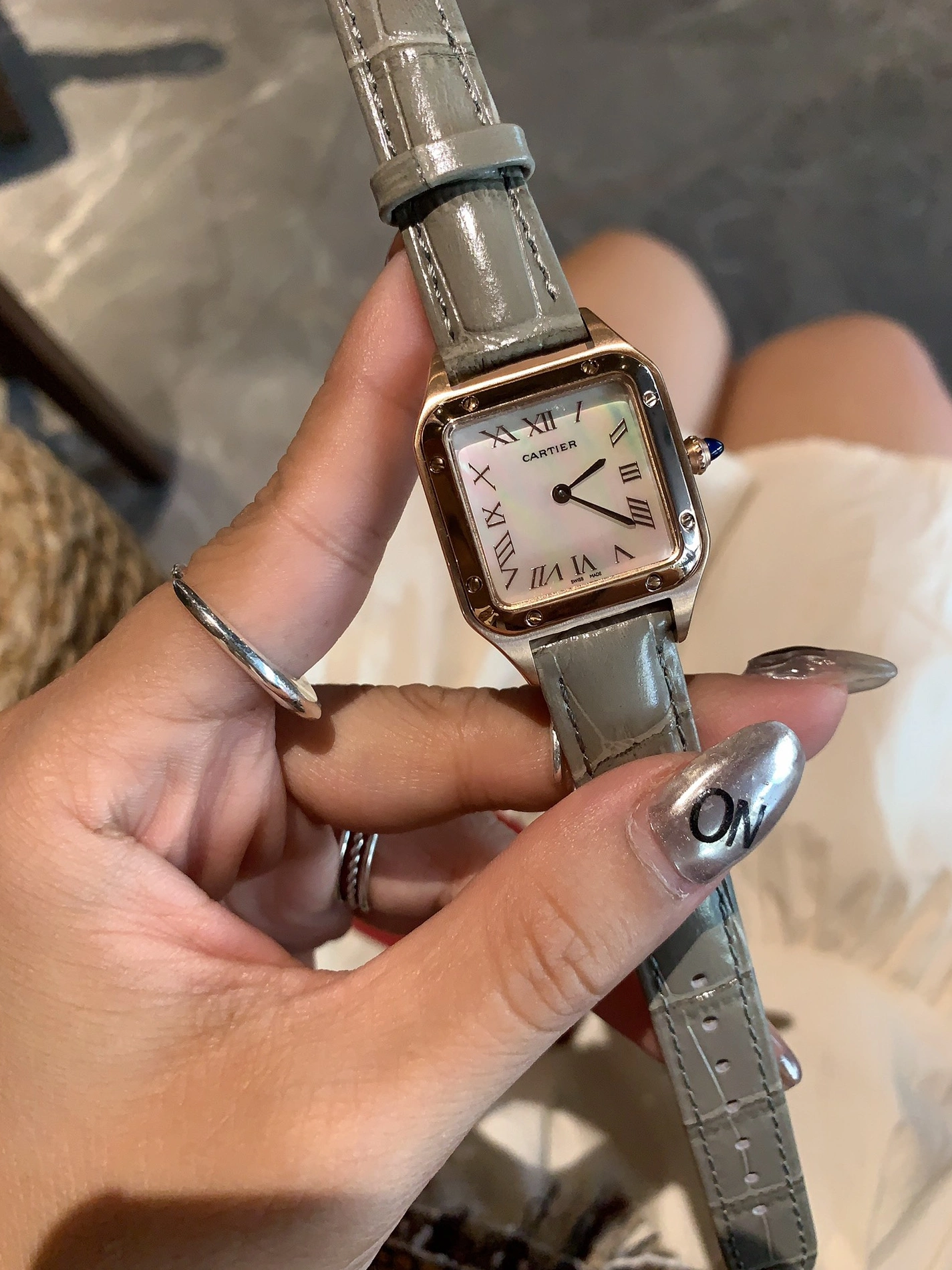 Breathable 3994 Cartier AAA Quality Watches In Gold For Women