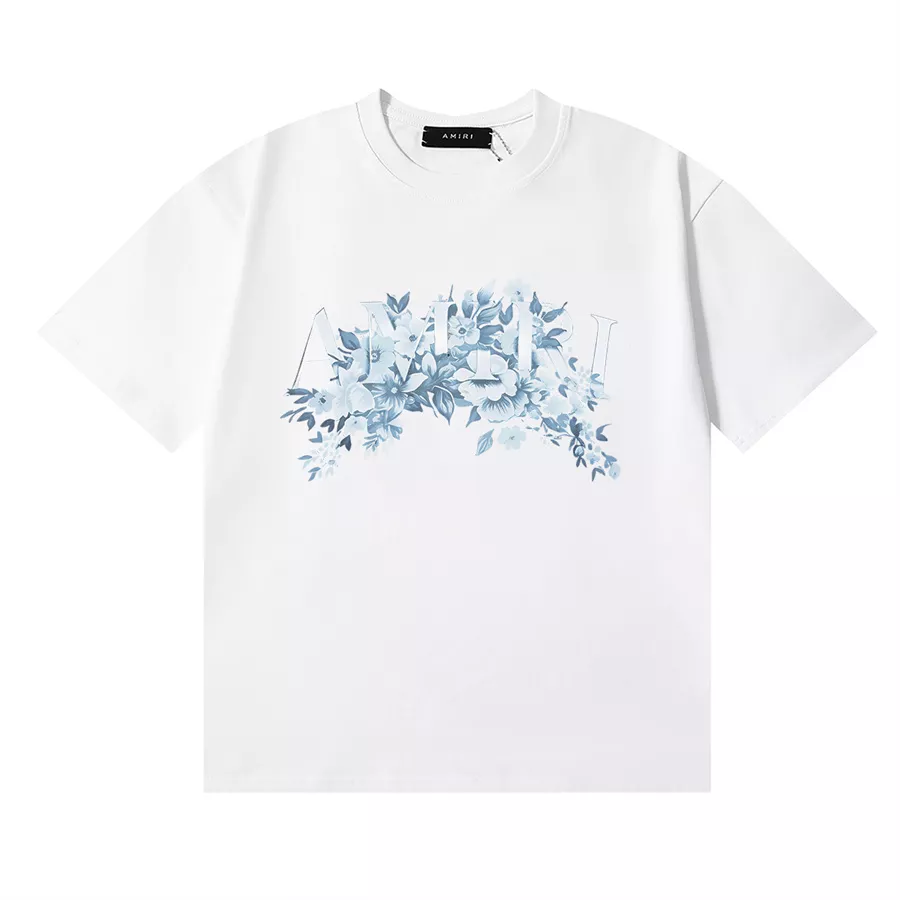 Breathable 423 Amiri T-Shirts Short Sleeved For Unisex