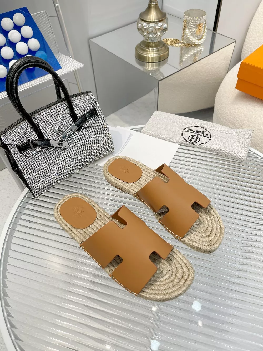 Breathable 4331 Hermes Slippers For Men