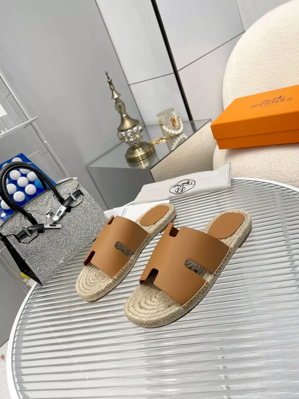 Breathable 4331 Hermes Slippers For Men