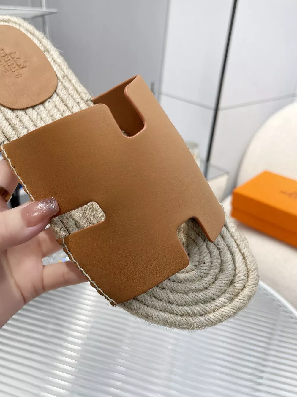 Breathable 4331 Hermes Slippers For Men