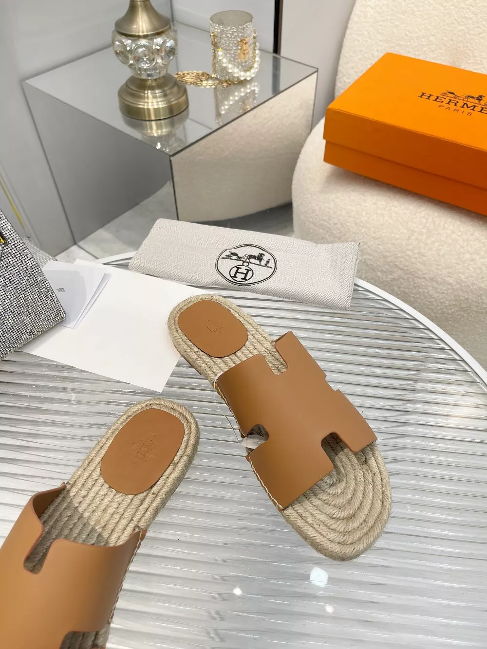 Breathable 4331 Hermes Slippers For Men