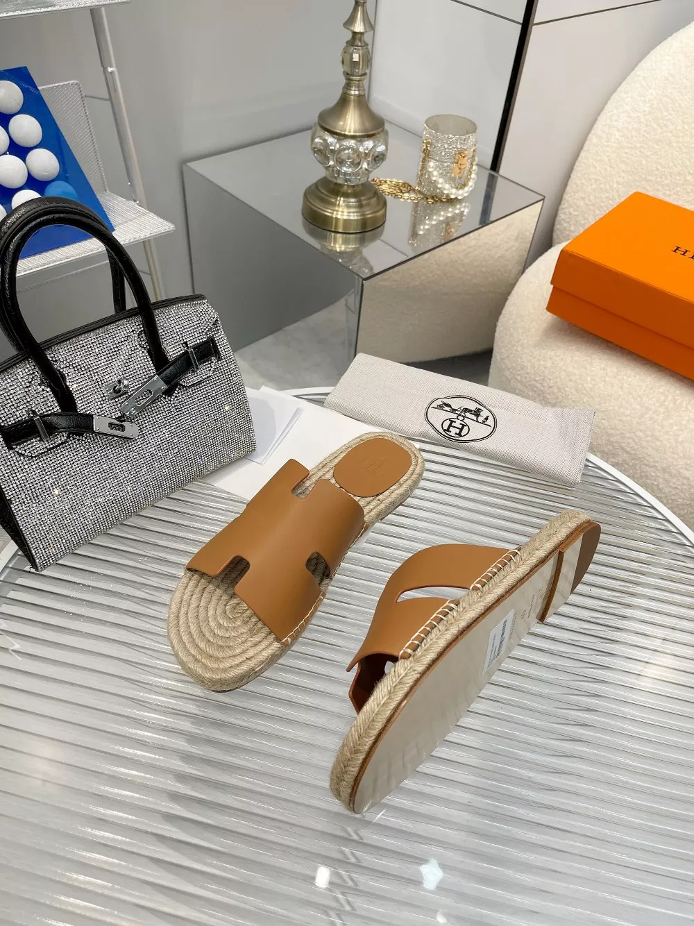 Breathable 4331 Hermes Slippers For Men