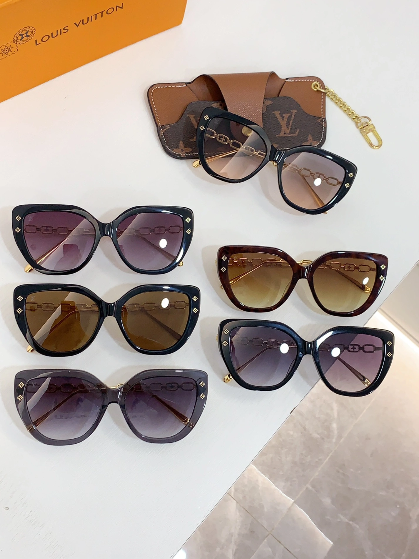 Breathable 436 Louis Vuitton AAA Quality Sunglasses