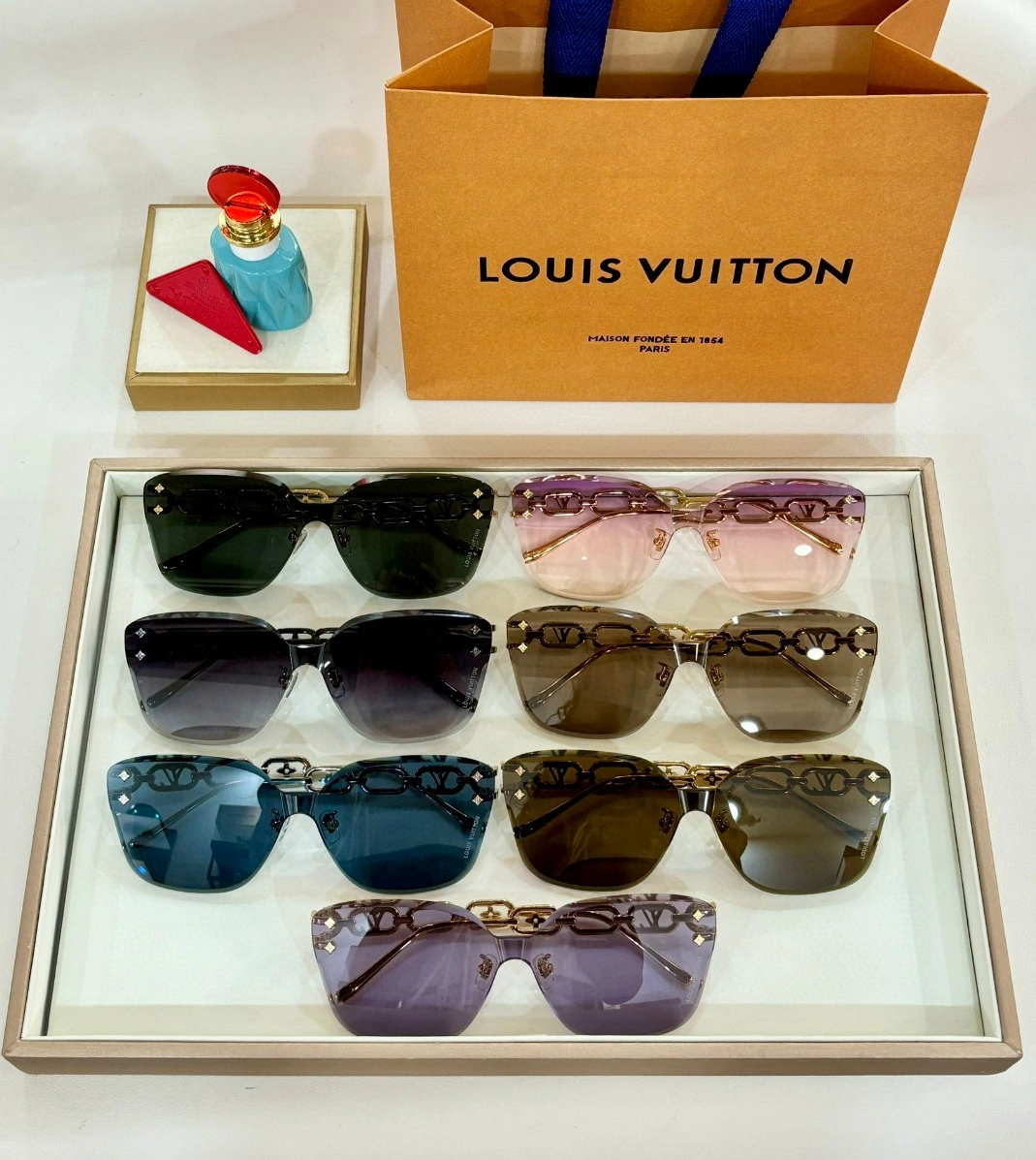 Breathable 4412 Louis Vuitton AAA Quality Sunglasses