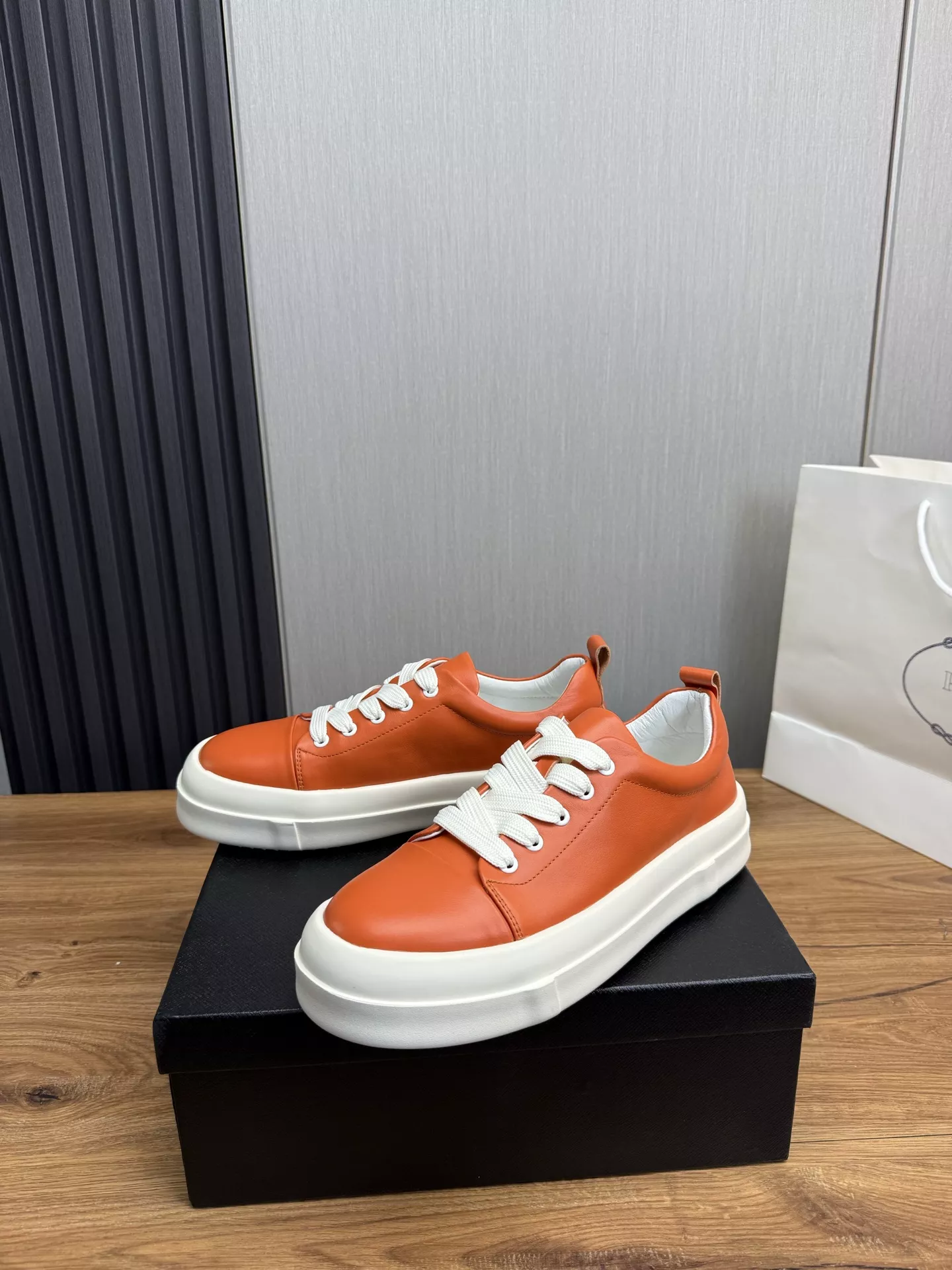 Breathable 4424 Prada Casual Shoes For Men