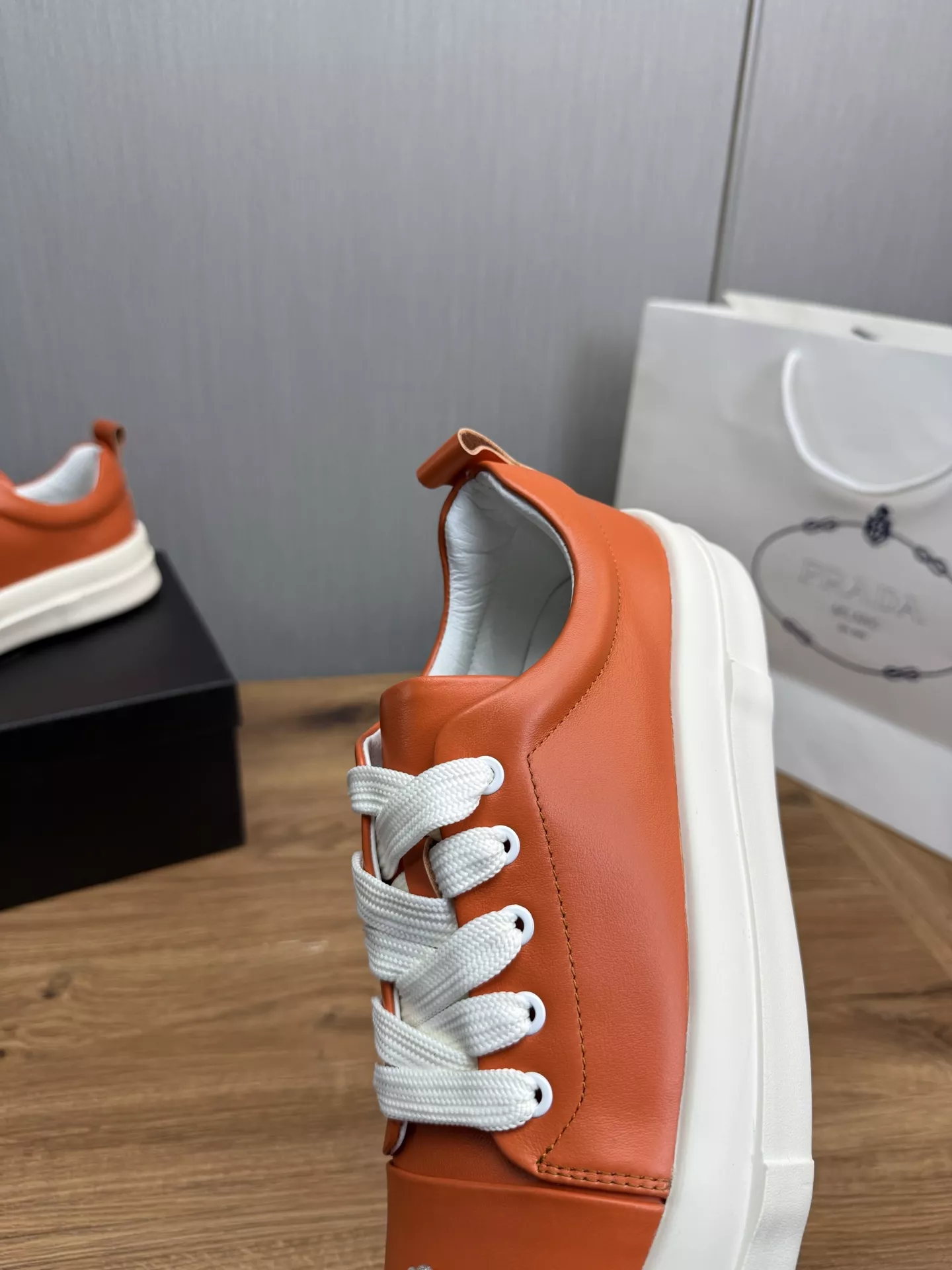 Breathable 4424 Prada Casual Shoes For Men