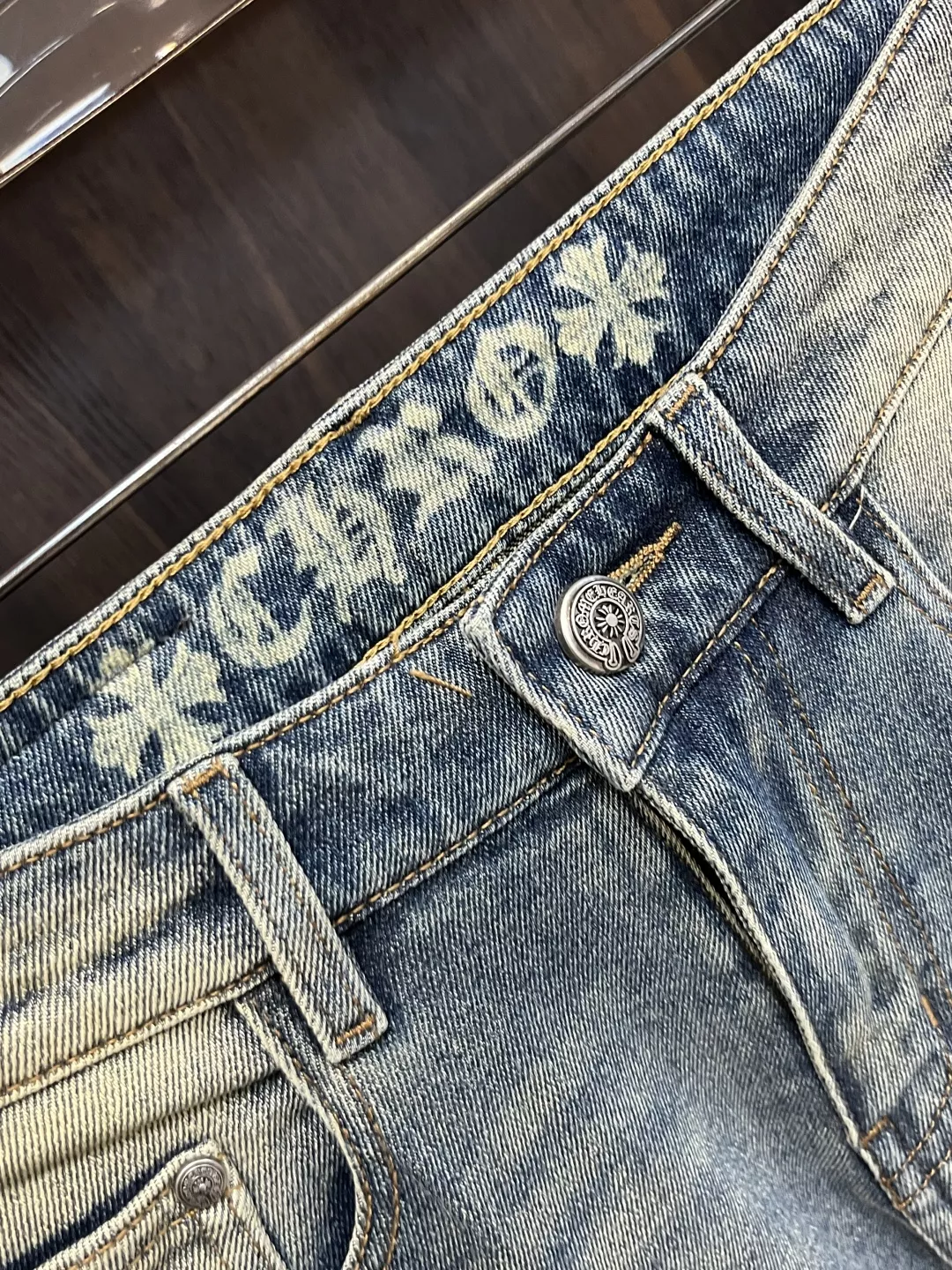 Breathable 4426 Chrome Hearts Jeans For Men