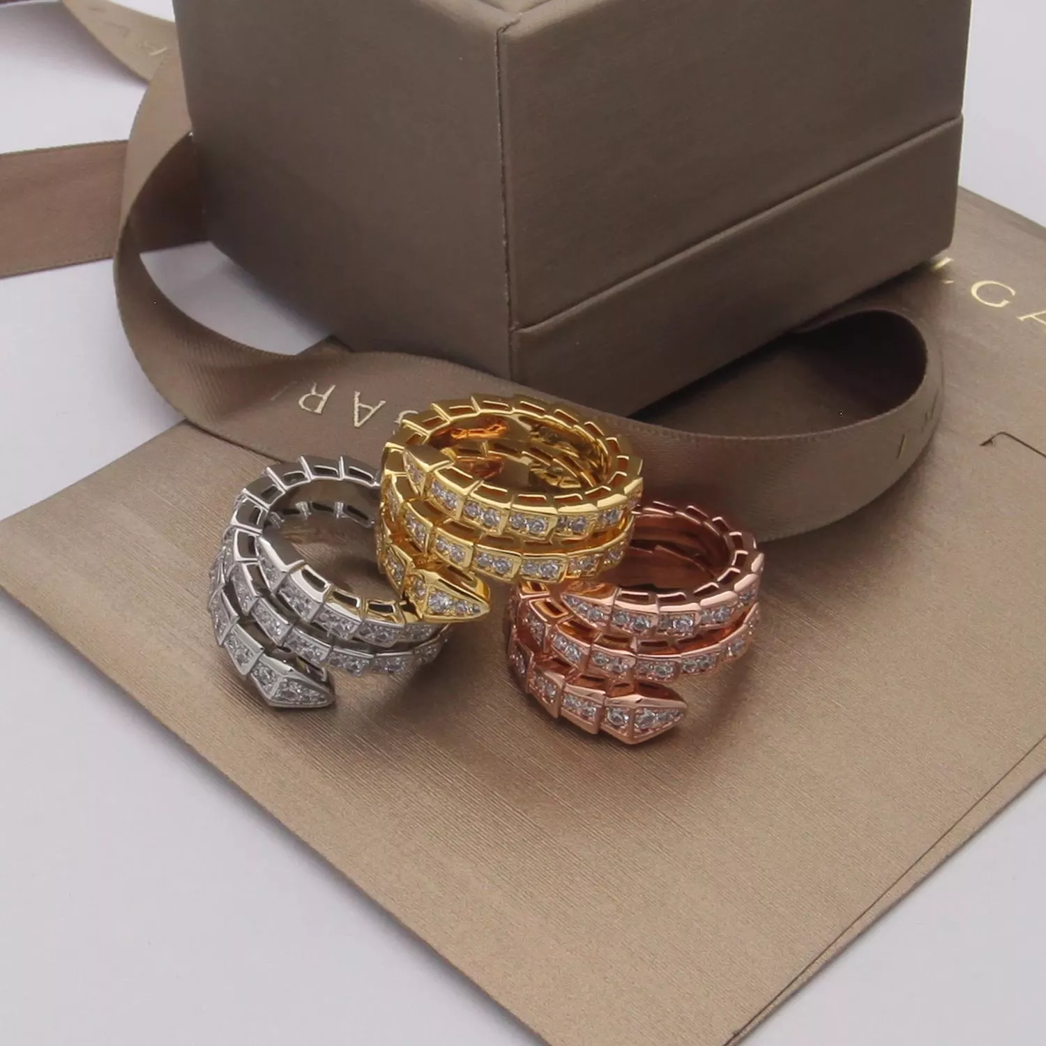Breathable 4485 Bvlgari Rings