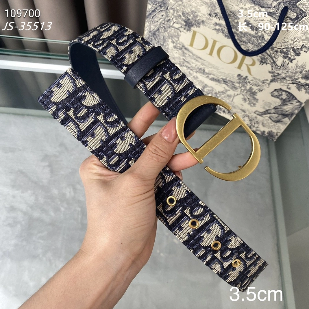 Breathable 4511 Christian Dior AAA Quality Belts