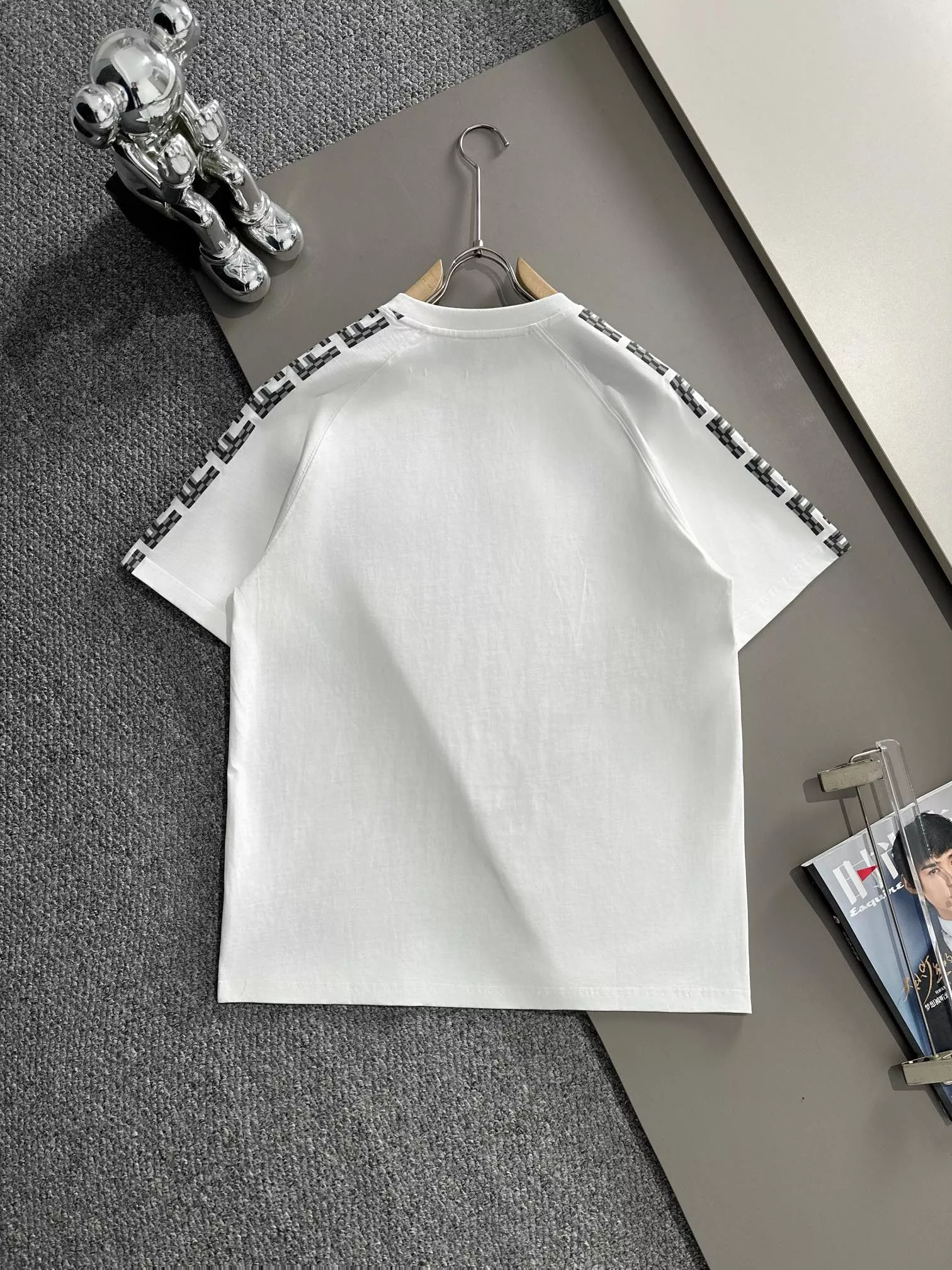 Breathable 4601 Fendi T-Shirts Short Sleeved For Unisex
