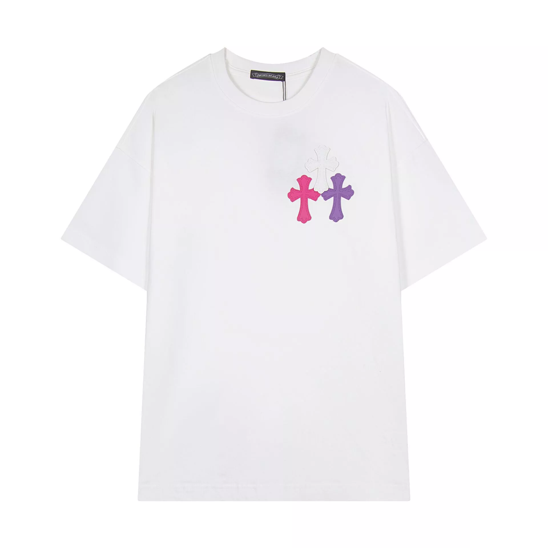 Breathable 4607 Chrome Hearts T-Shirts Short Sleeved For Unisex