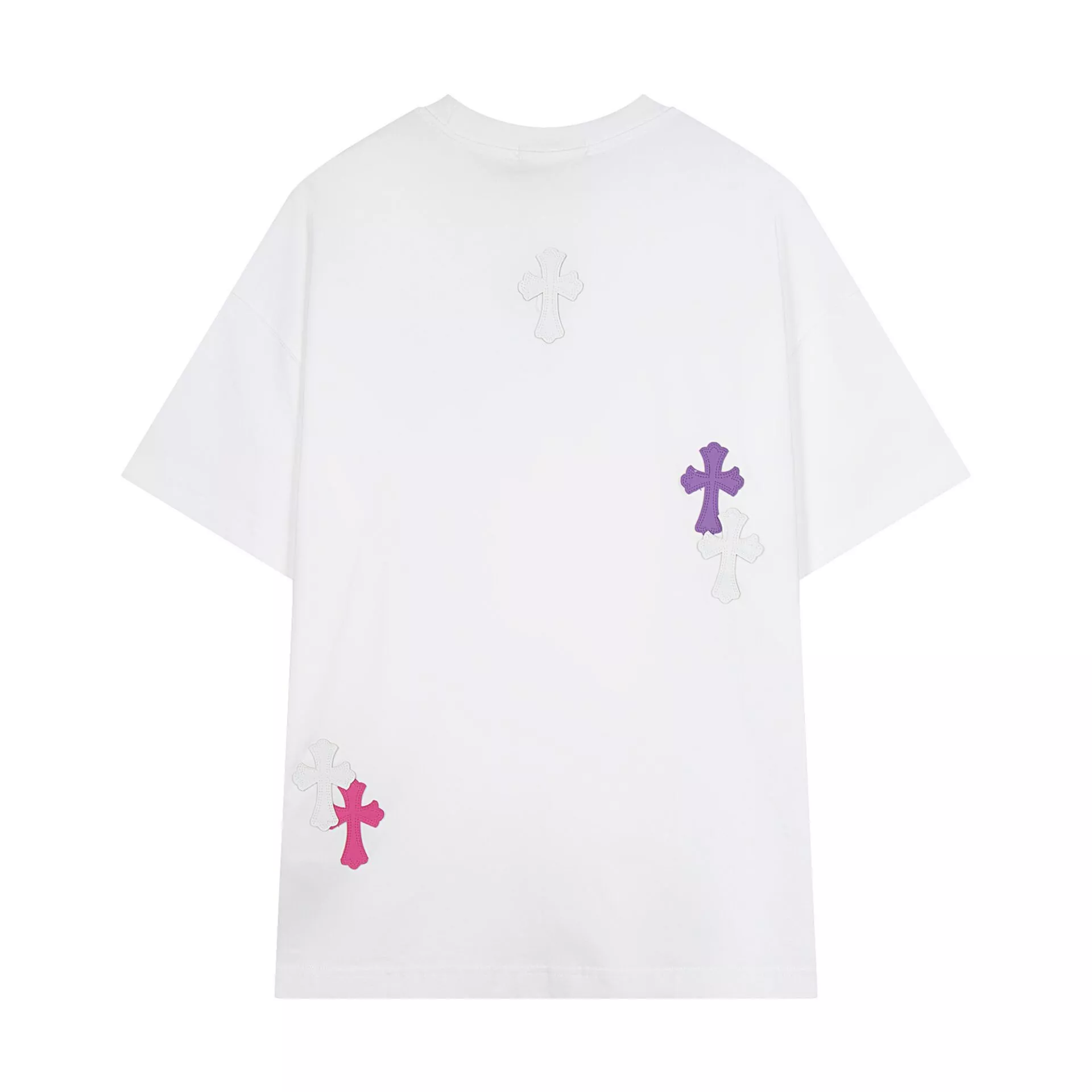 Breathable 4607 Chrome Hearts T-Shirts Short Sleeved For Unisex