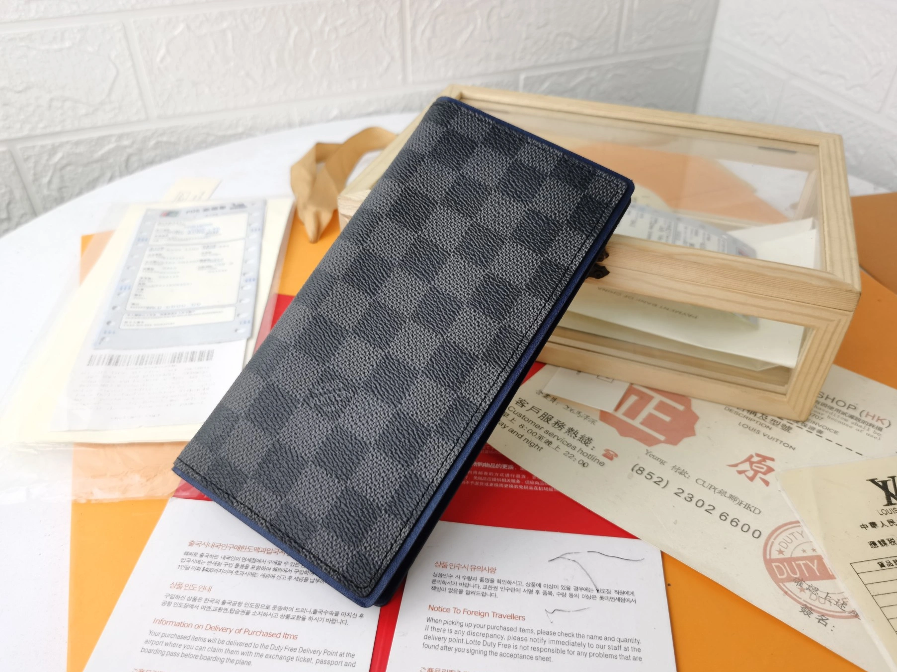 Breathable 4630 Louis Vuitton LV Card Case For Unisex