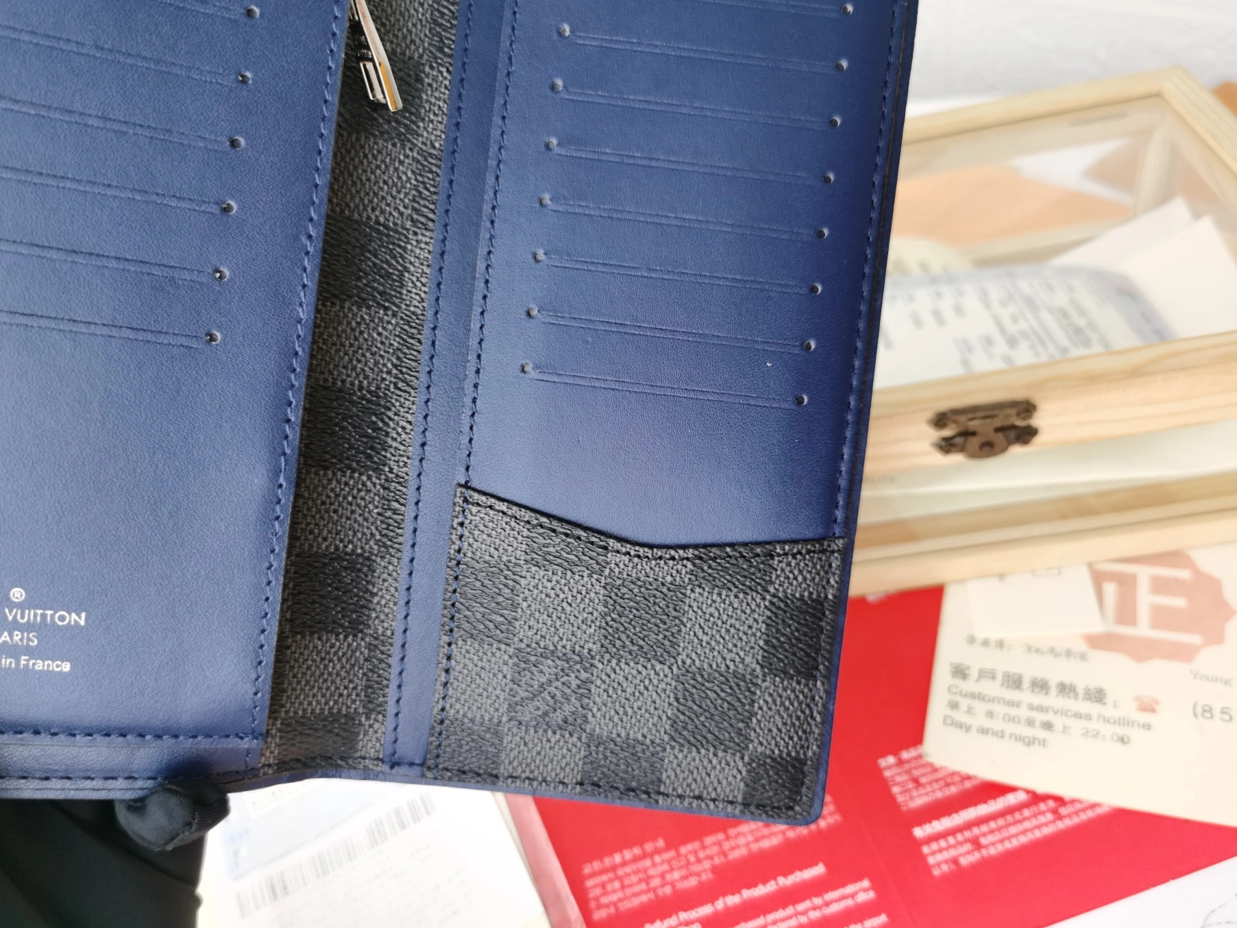 Breathable 4630 Louis Vuitton LV Card Case For Unisex