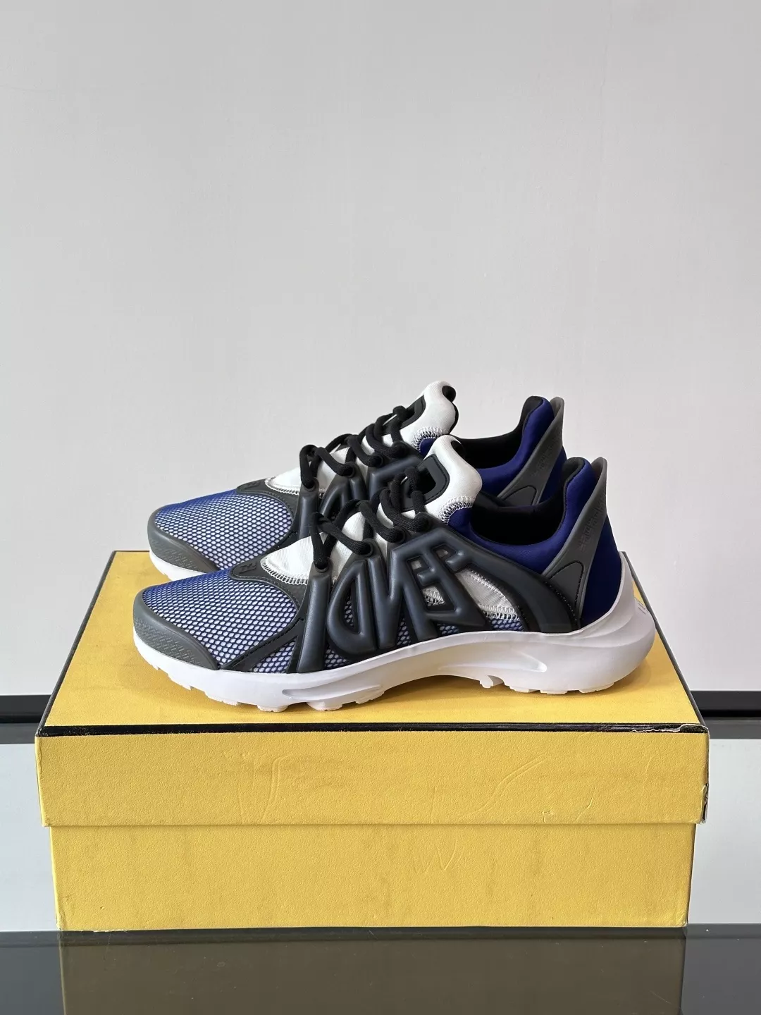Breathable 4645 Fendi Casual Shoes For Men