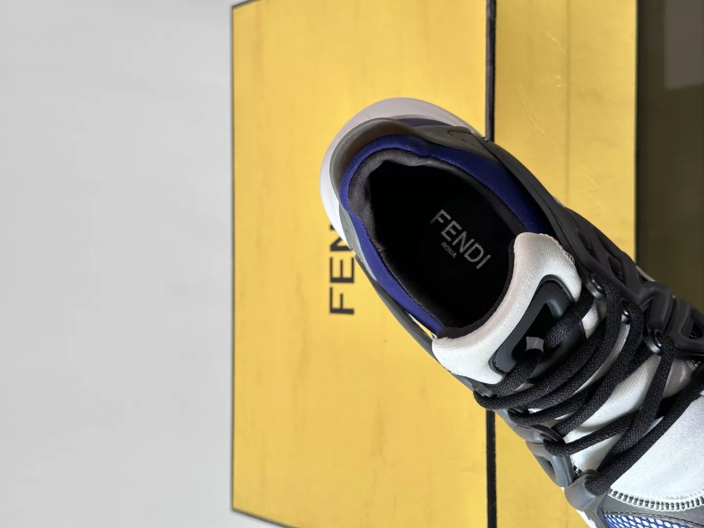 Breathable 4645 Fendi Casual Shoes For Men