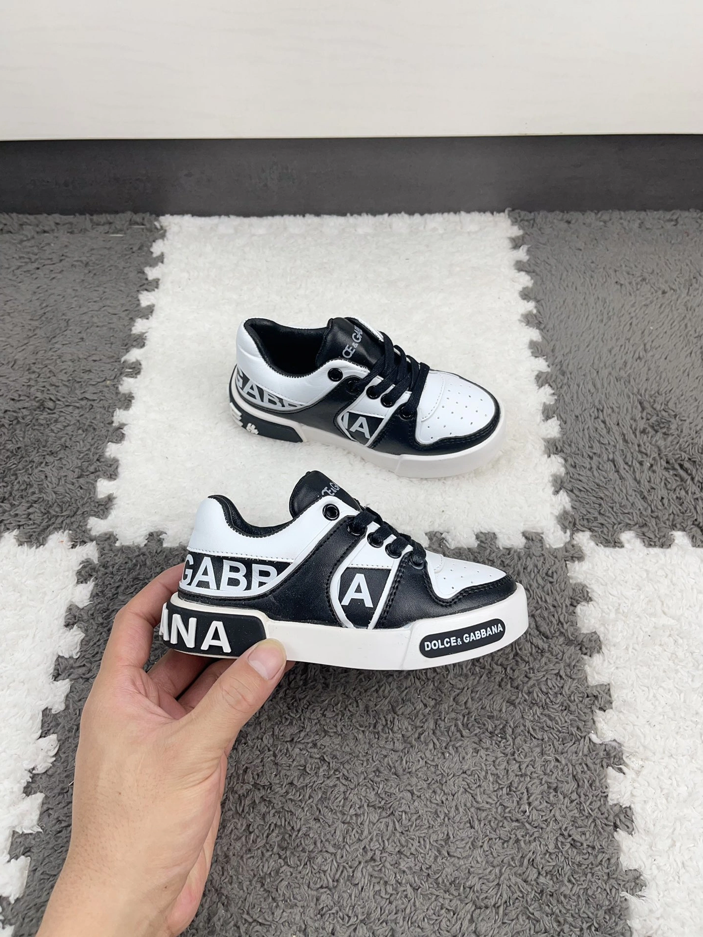 Breathable 4719 Dolce & Gabbana D&G Kids' Shoes For Kids