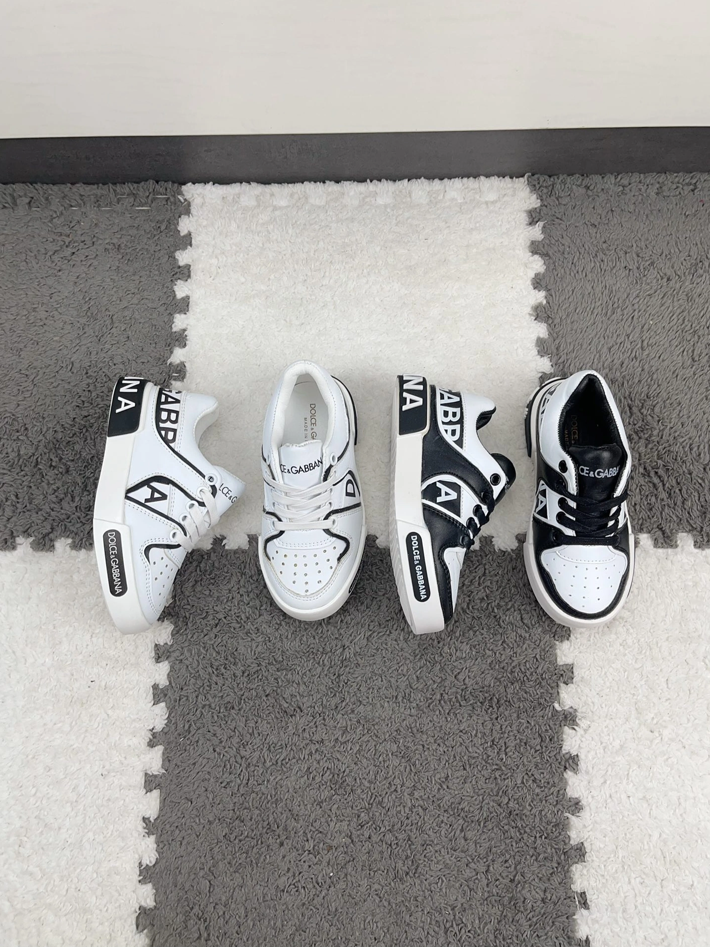 Breathable 4719 Dolce & Gabbana D&G Kids' Shoes For Kids