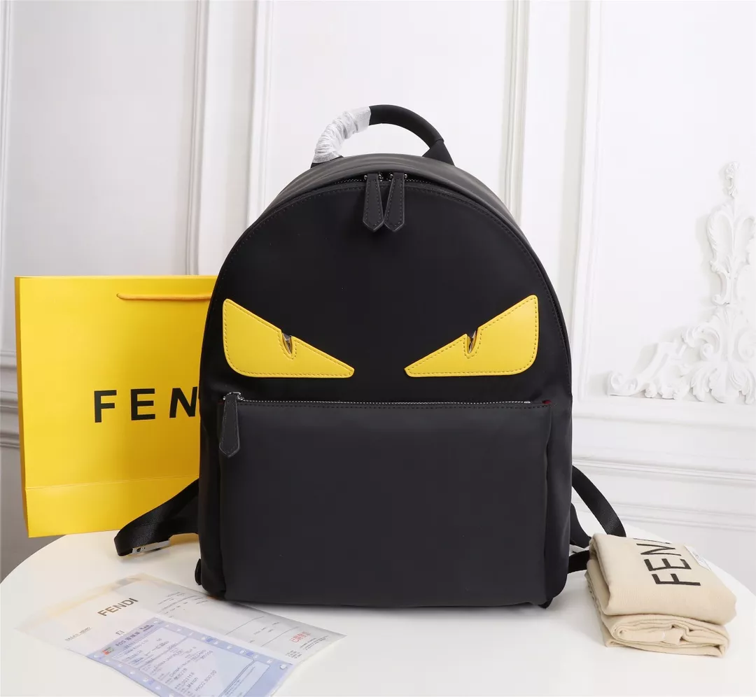 Breathable 4778 Fendi AAA Man Backpacks