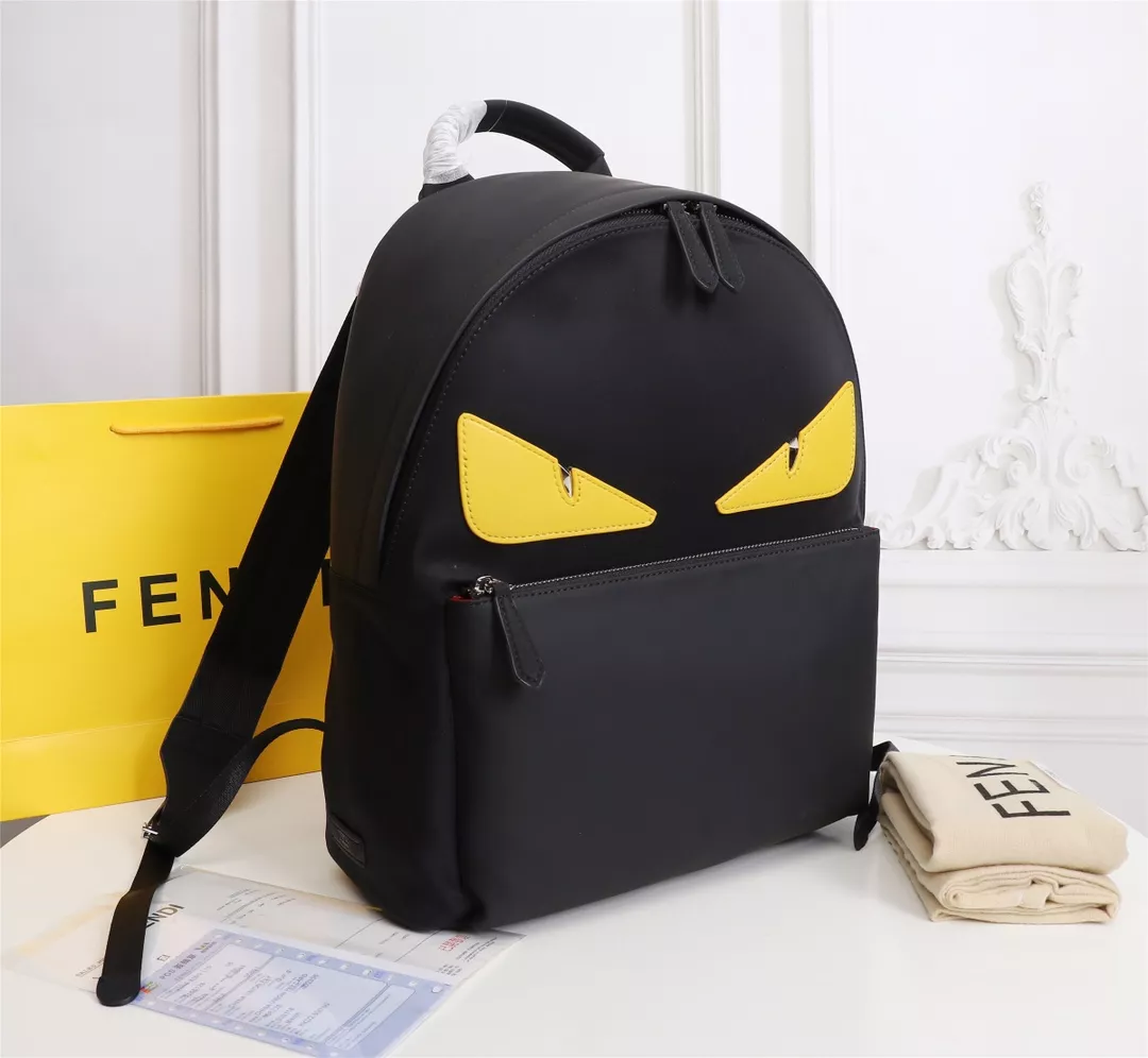 Breathable 4778 Fendi AAA Man Backpacks