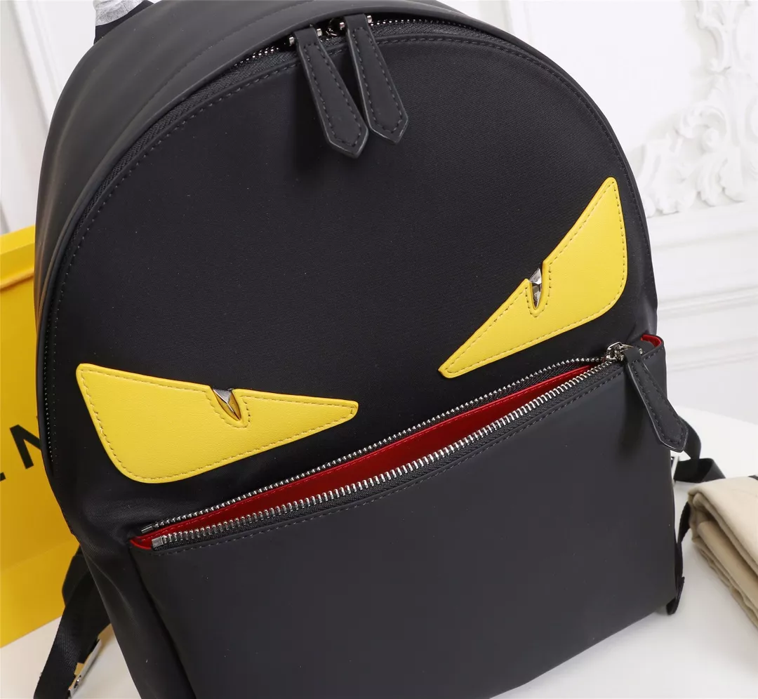 Breathable 4778 Fendi AAA Man Backpacks