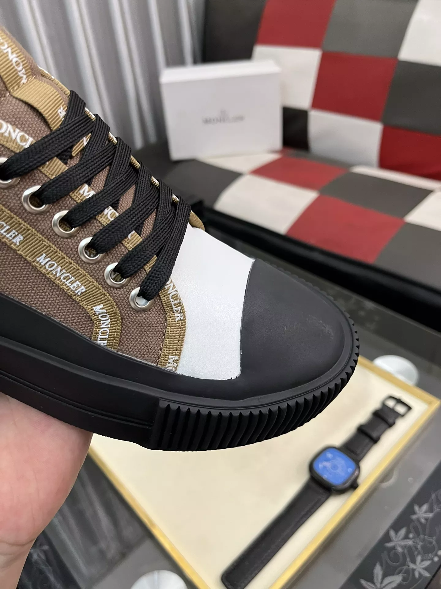 Breathable 4787 Moncler Casual Shoes For Men