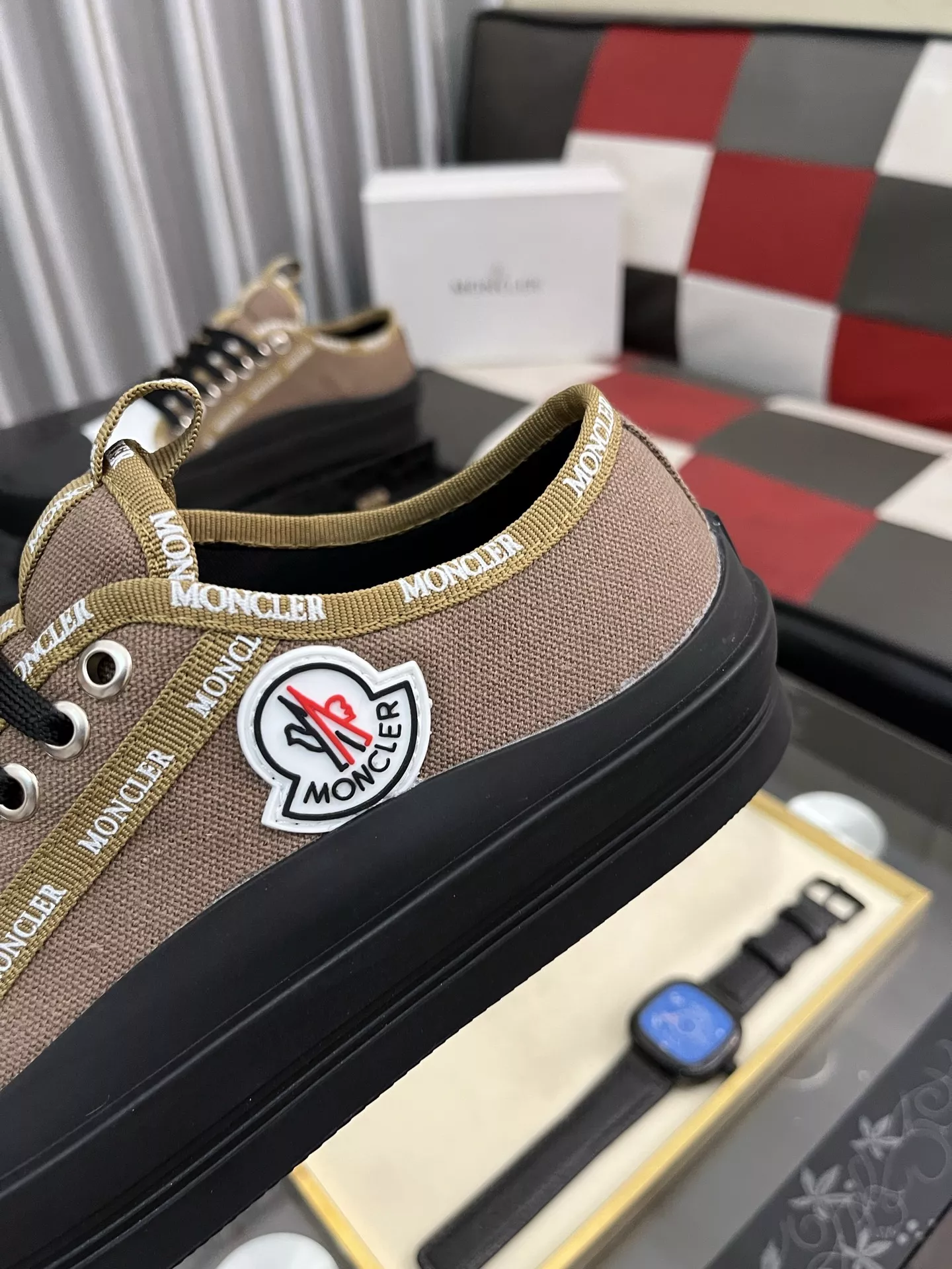Breathable 4787 Moncler Casual Shoes For Men